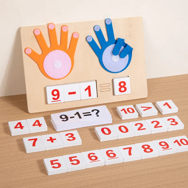 montessori math beads - KentDO