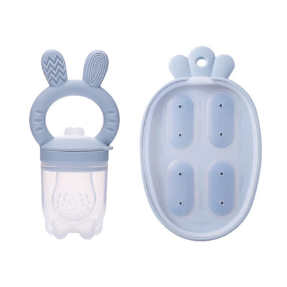 Silicone Baby Fruit Feeder – Safe Teething & Mess-Free Eating