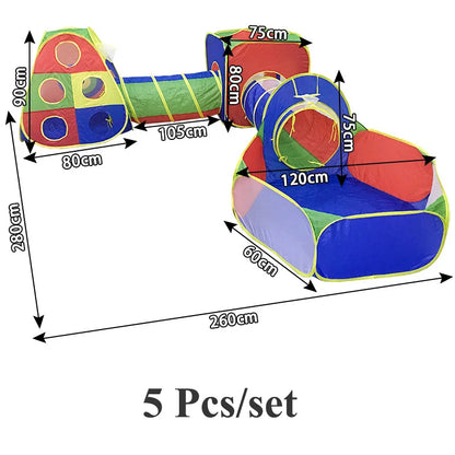 Kids Play Tent with Pop-Up Design for Indoor & Outdoor Fun