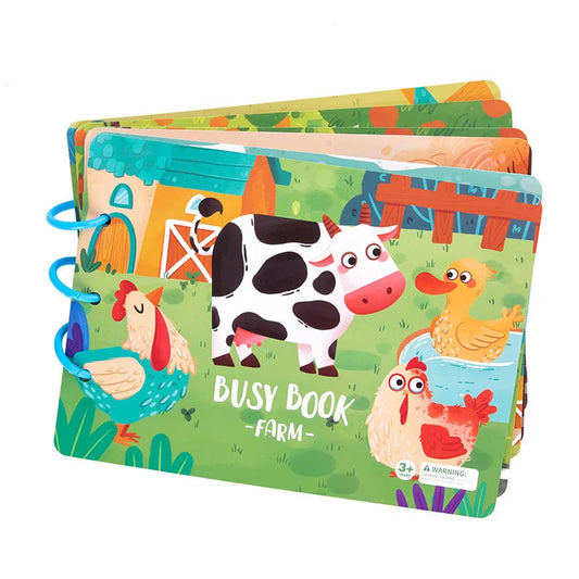 Busy Book for Kids – Montessori Learning & Activity Fun