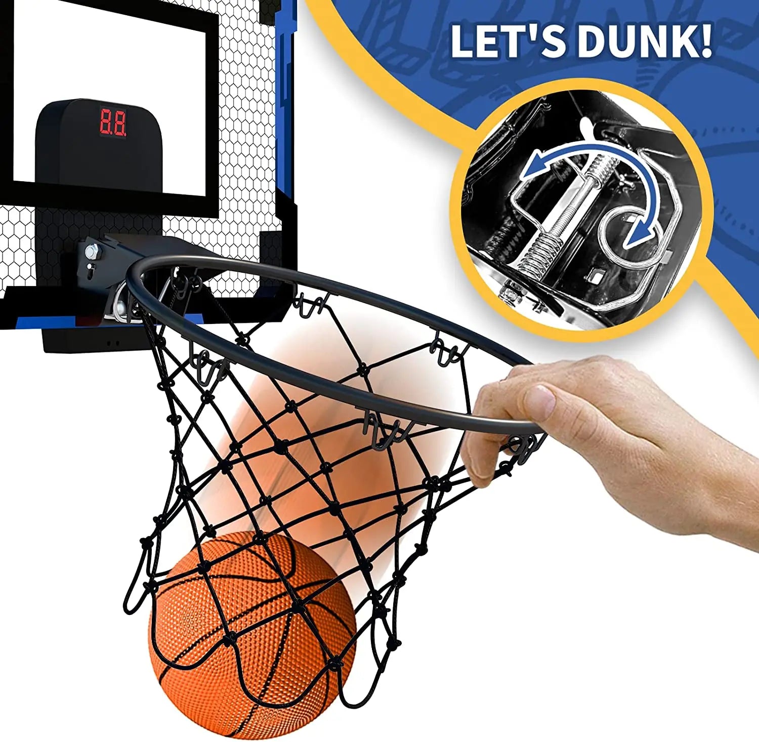mini basketball hoop kids - KentDO