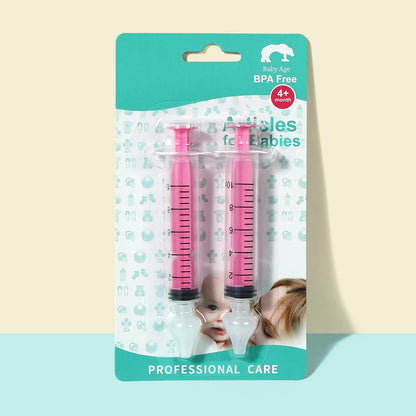 Baby Nasal Aspirator Syringe for Gentle & Hygienic Cleaning