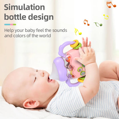 Baby Bottle Rattle Puzzle – Fun Musical Teaser Toy