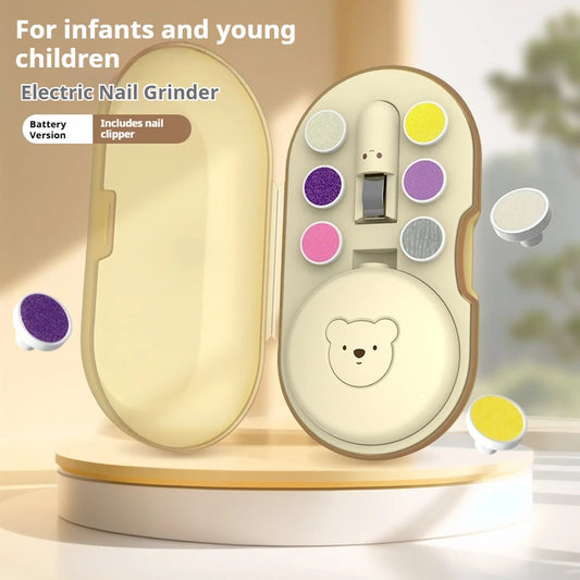 Electric Baby Nail Trimmer – Safe & Easy Manicure Kit