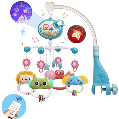 Musical Baby Crib Mobile – Lights, Music & Star Projection