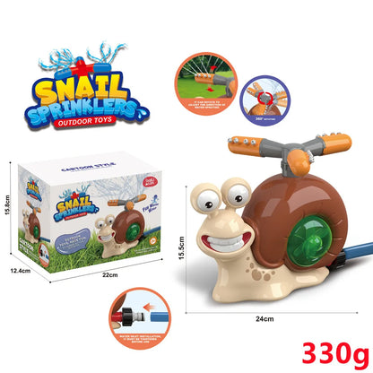 Snail Water Spray Toy – Fun Outdoor Splash for Kids
