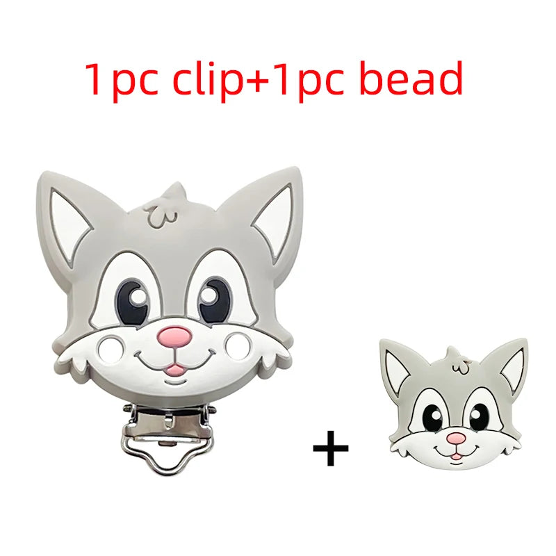 BPA-Free Animal Silicone Teether Set – Safe & Fun Relief