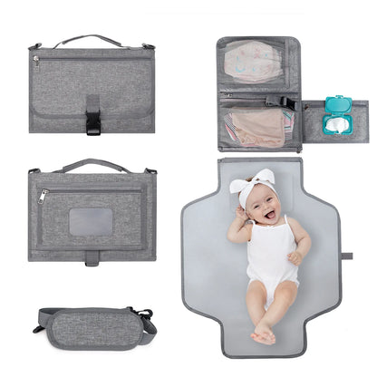 3-in-1 Baby Diaper Pad – Waterproof & Travel-Friendly