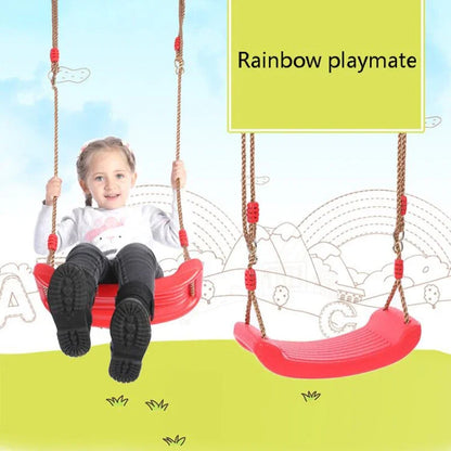 Kids Swing with Adjustable Ropes for Indoor & Outdoor Fun