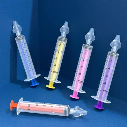 Baby Nasal Aspirator Syringe for Gentle & Hygienic Cleaning
