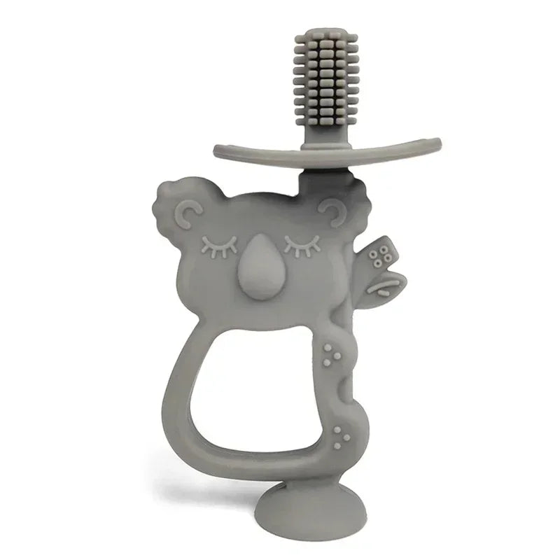 Animal Koala Baby Teether – BPA-Free Silicone Ring