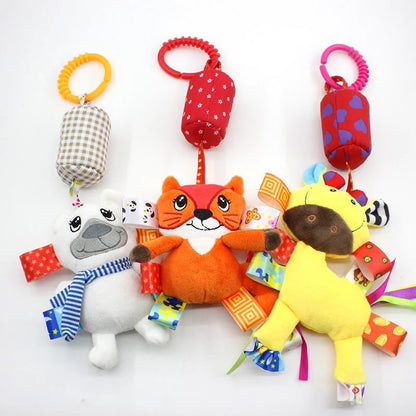 Baby Sensory Hanging Rattle – Soft Plush Learning Toy