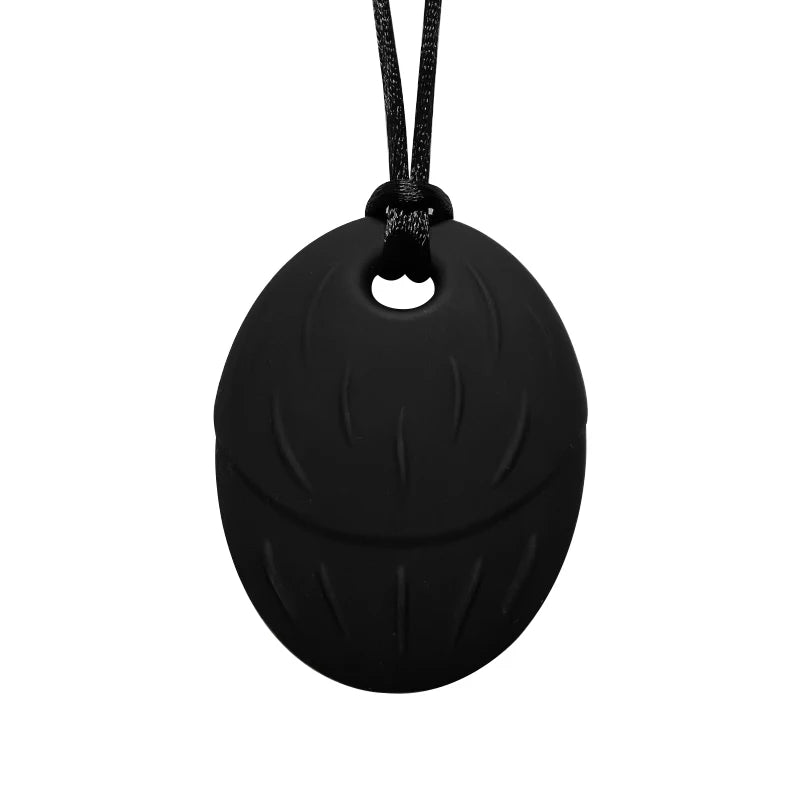 Silicone Teether Necklace – Chew & Soothe Sensory Toy