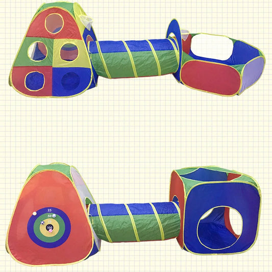 Kids Play Tent with Pop-Up Design for Indoor & Outdoor Fun